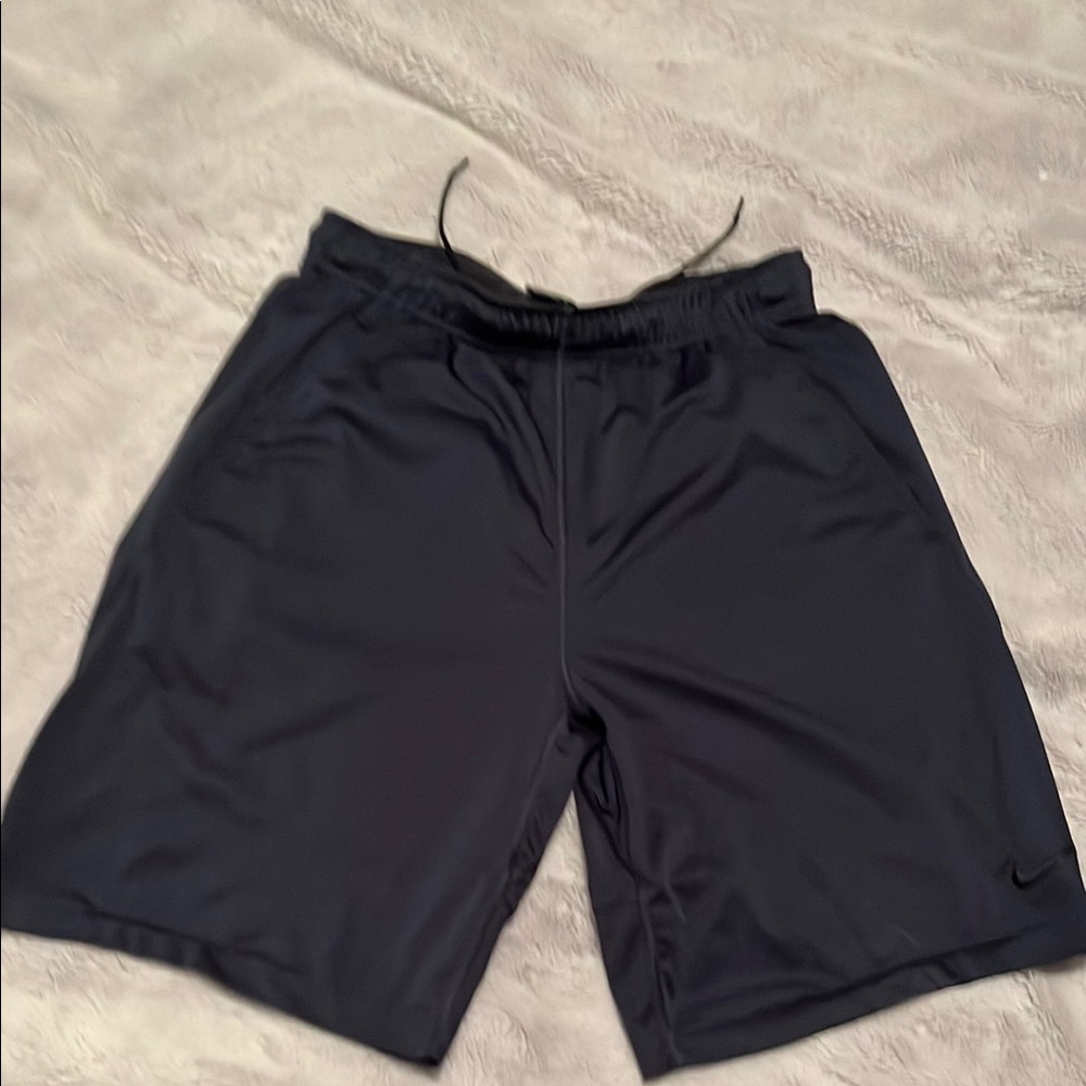 Nike Men's Navy Dri-Fit Shorts